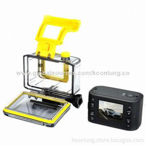 New Arrival Waterproof Sports Camera DVR, 1.5-inch TFT Screen at 480 x 240 Pixels